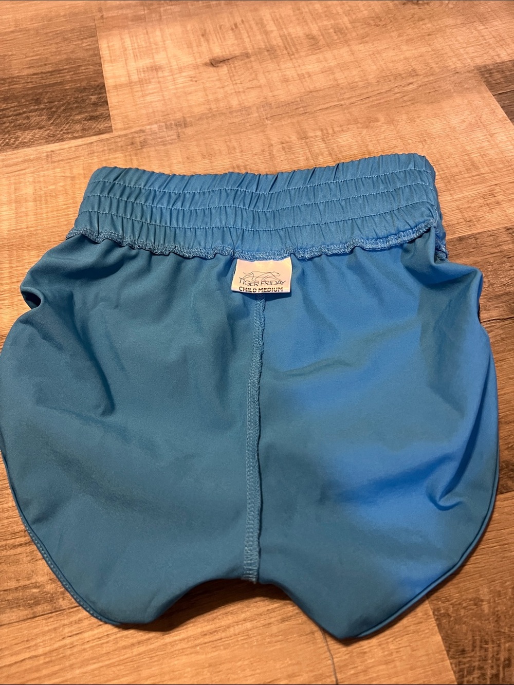 Tiger Friday Boxys Shorts in Azure Blue size Child Medium - Picture 5 of 9